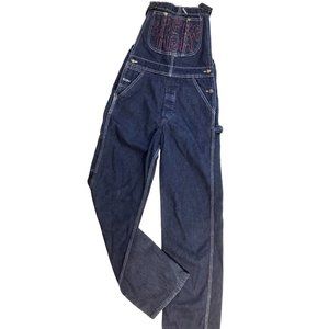 Big Mac Square Bak Overalls For Women ~ 26x31 “Super Mom” Embroidered Front